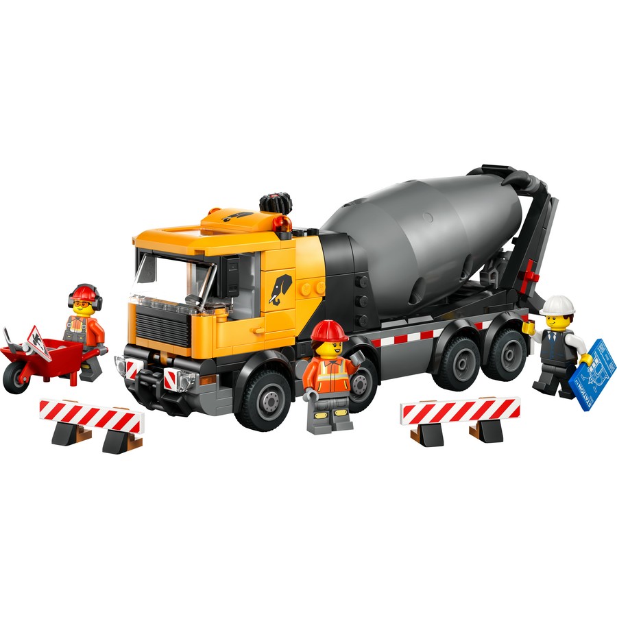 City - Cement Mixer (60478)