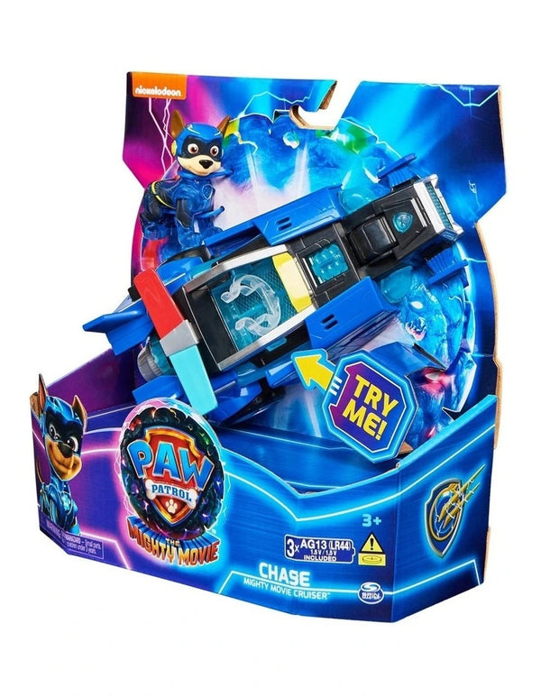 Paw Patrol - The Mighty Movie Themed Vehicles - Chase