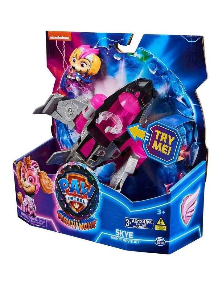 Paw Patrol - The Mighty Movie Themed Vehicles - Skye