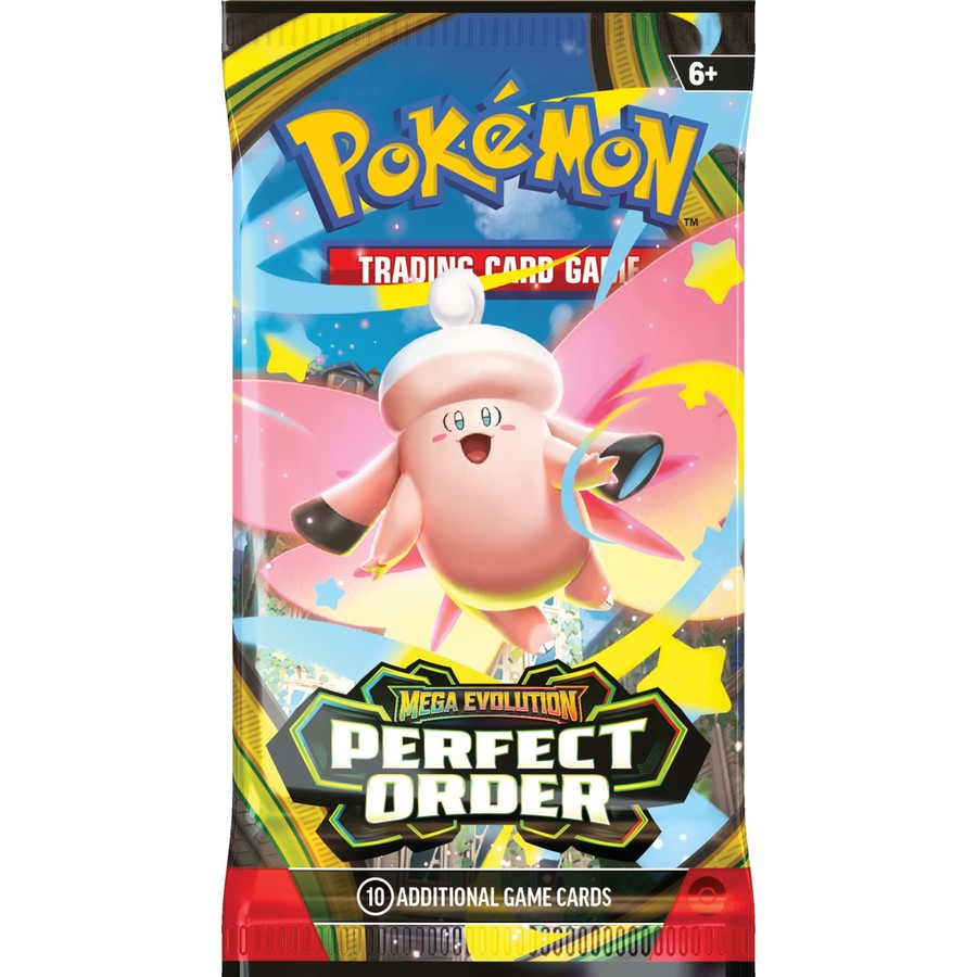 Pokémon TCG: Mega Evolution 3 - Perfect Order Booster Pack (*Max 5 packs per customer)