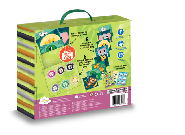 My Creative Box - First Crafts Jungle Dough Sensory Craft Box