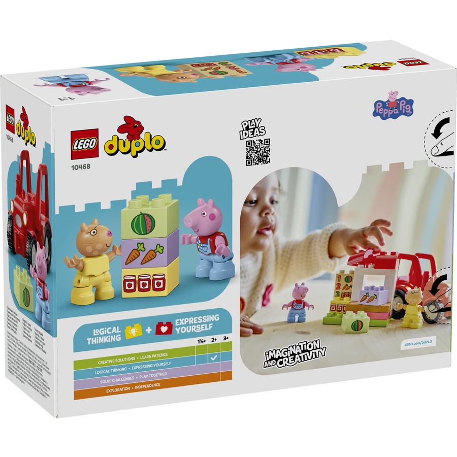 DUPLO® - Peppa Pig Tractor and Market (10468)