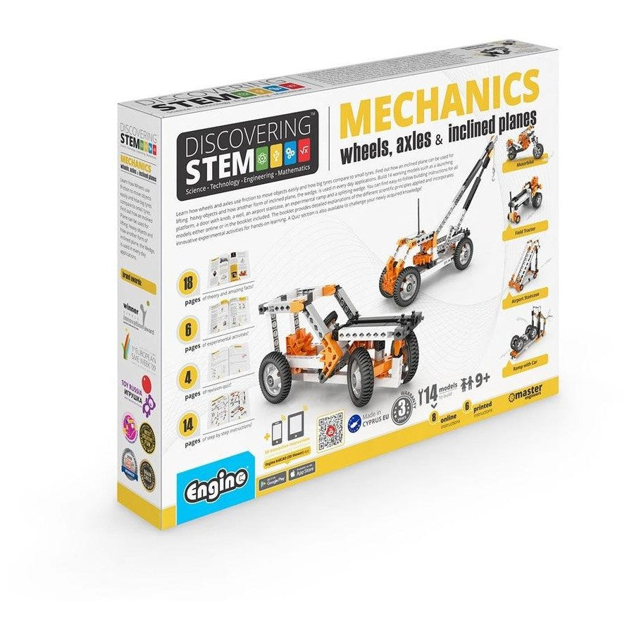 Discovering STEM - Wheels, Axles & Inclined Planes