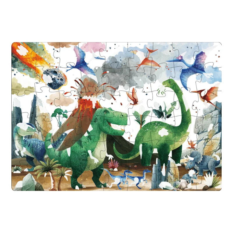 Sassi Magic Water Puzzle & Book Set - Dinosaurs
