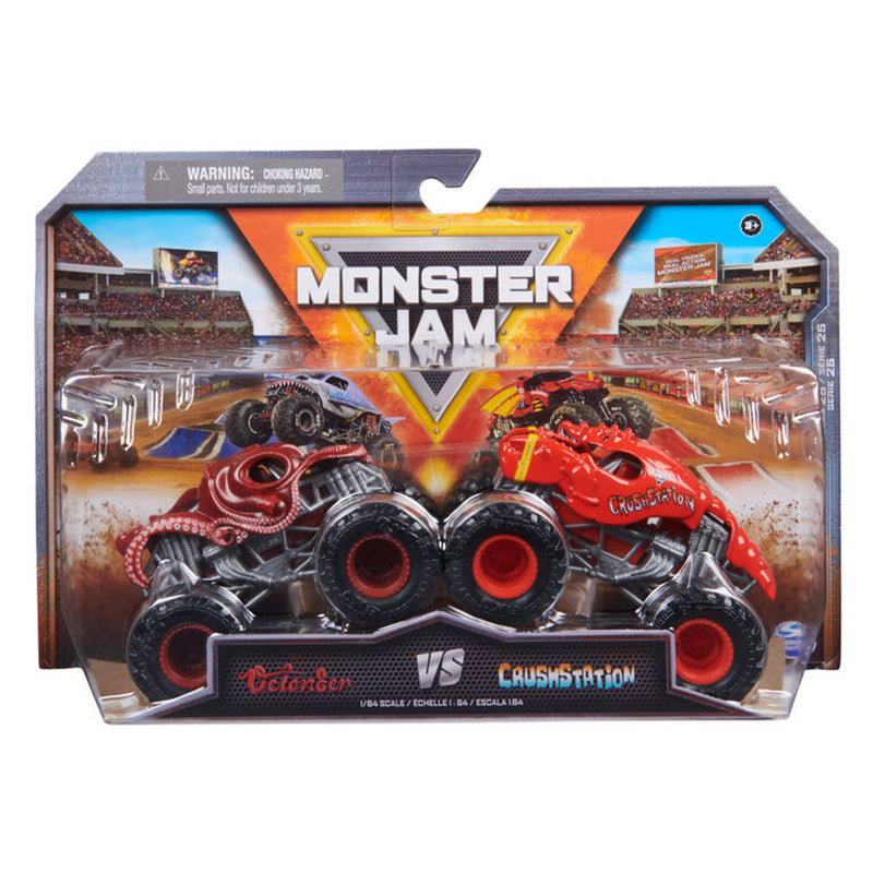Monster Jam Diecast Trucks - 2 Pack