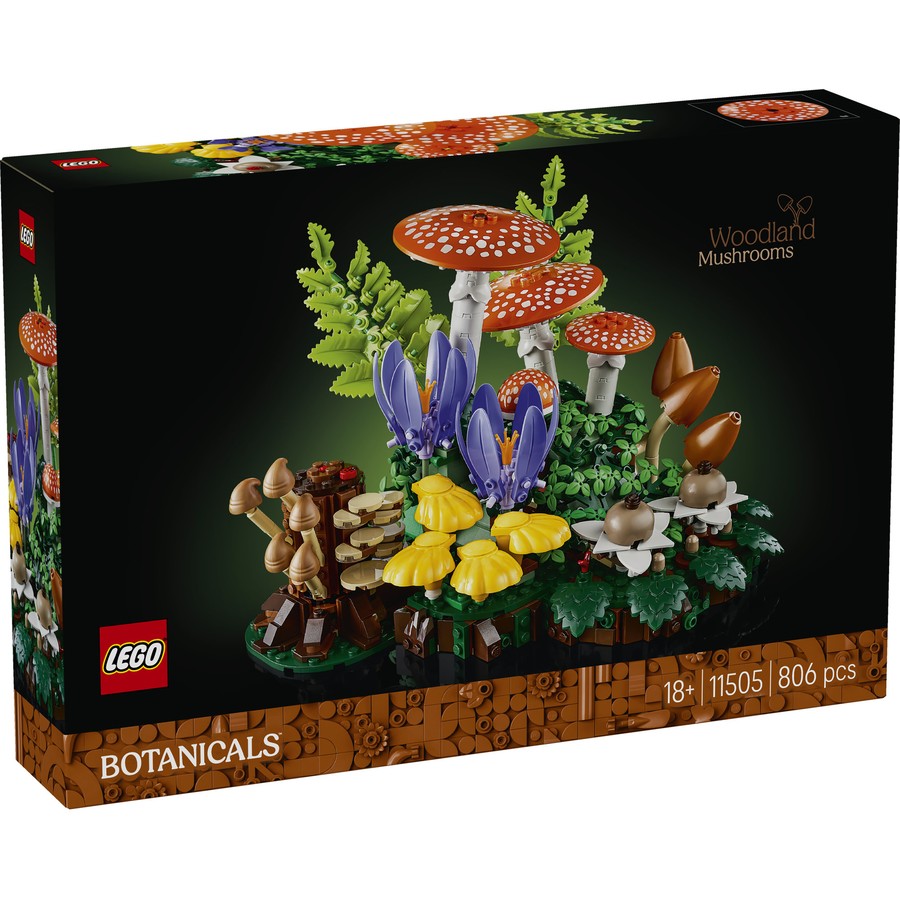 Botanical Collection - Woodland Mushrooms (11505)