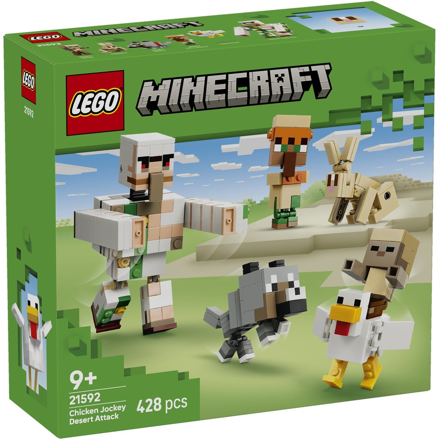 Minecraft® - Chicken Jockey Desert Attack (21592)