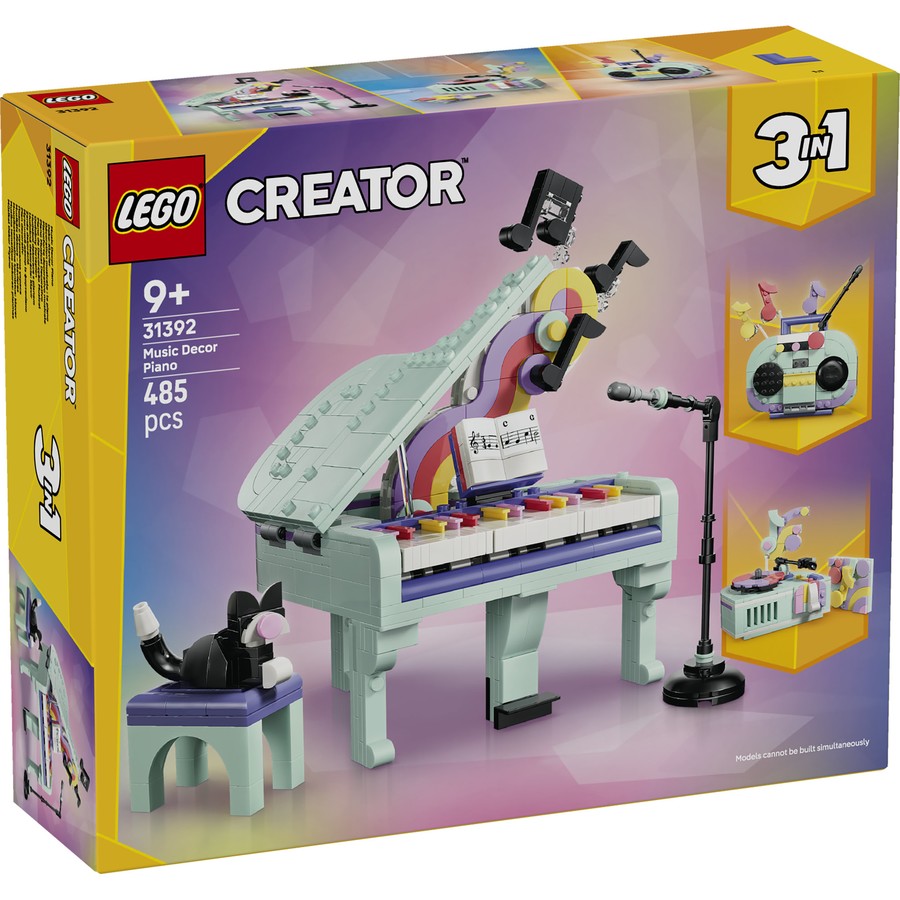 Creator 3-in-1 - Music Decor Piano with Cat (31392)