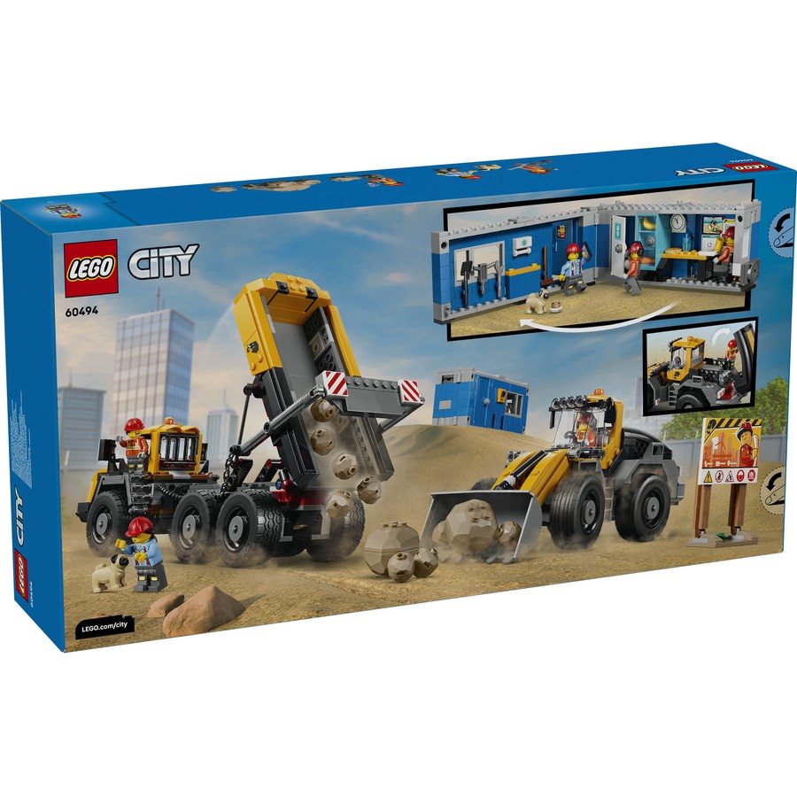 City - Dump Truck & Front End Loader (60494)