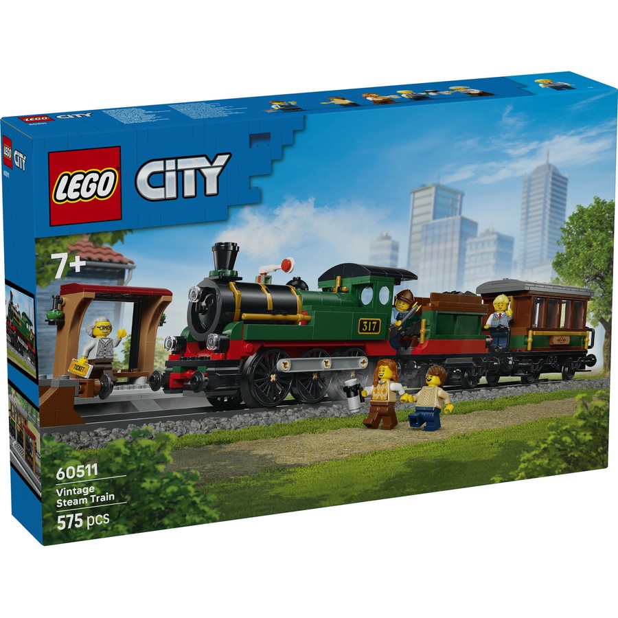 City - Vintage Steam Train (60511)