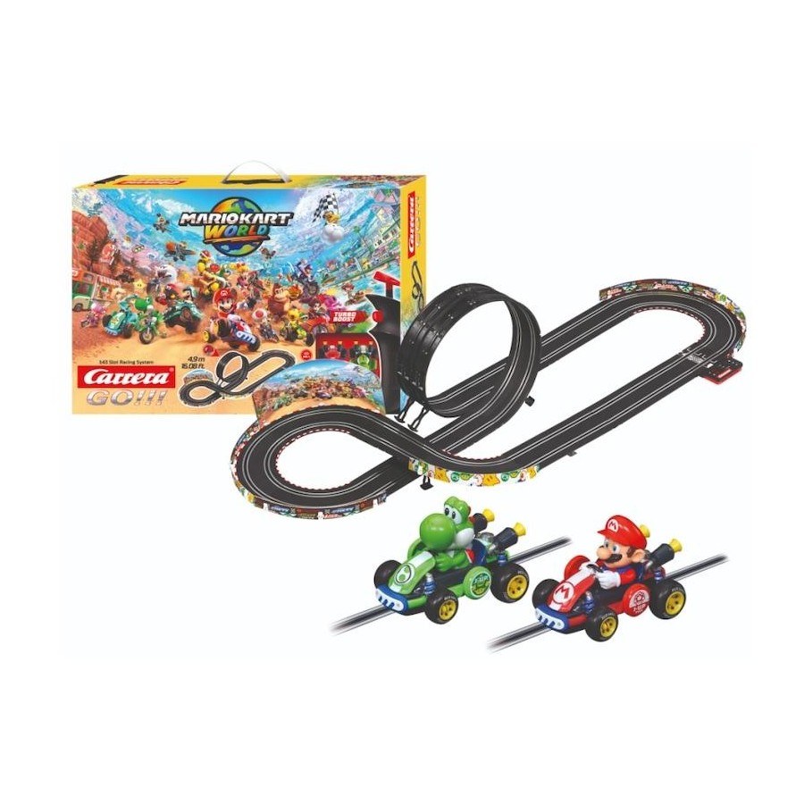 4.9m Mario Kart World Slot Racing Track Set
