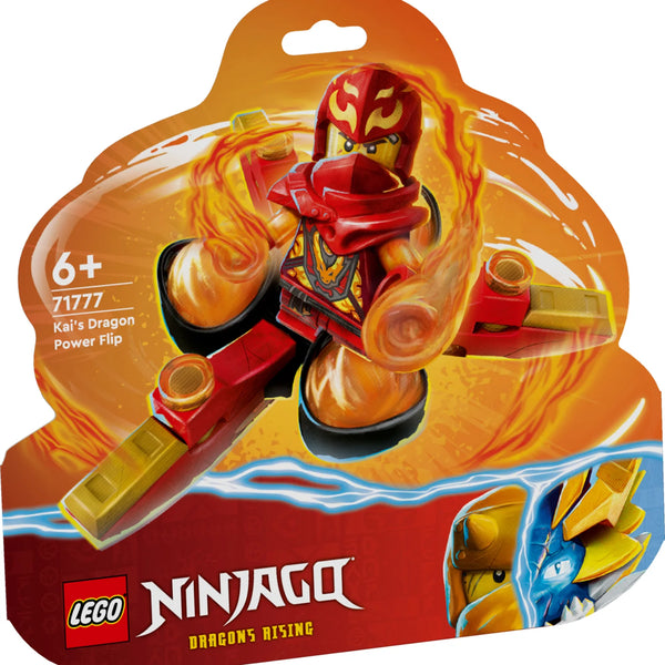 LEGO® Ninjago - Kai’s Dragon Power Spinjitzu Flip (71777)