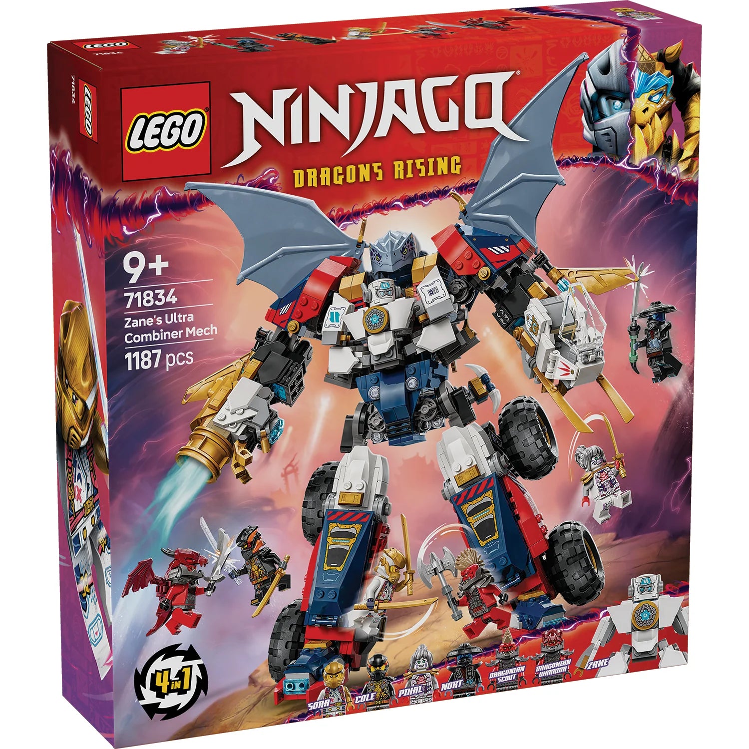 NINJAGO® - Zane’s Ultra Combiner Mech (71834)
