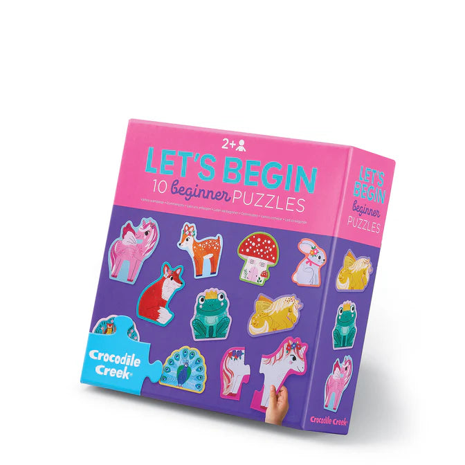 Let's Begin Puzzle 2pc - Unicorn (Box)