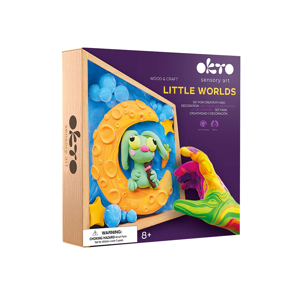 Wood&Craft - Little Worlds - Bunny Moon