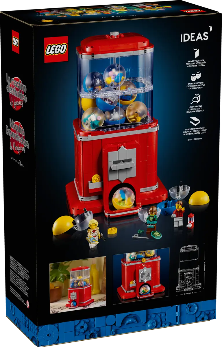 Ideas - Minifigure Vending Machine (21358)