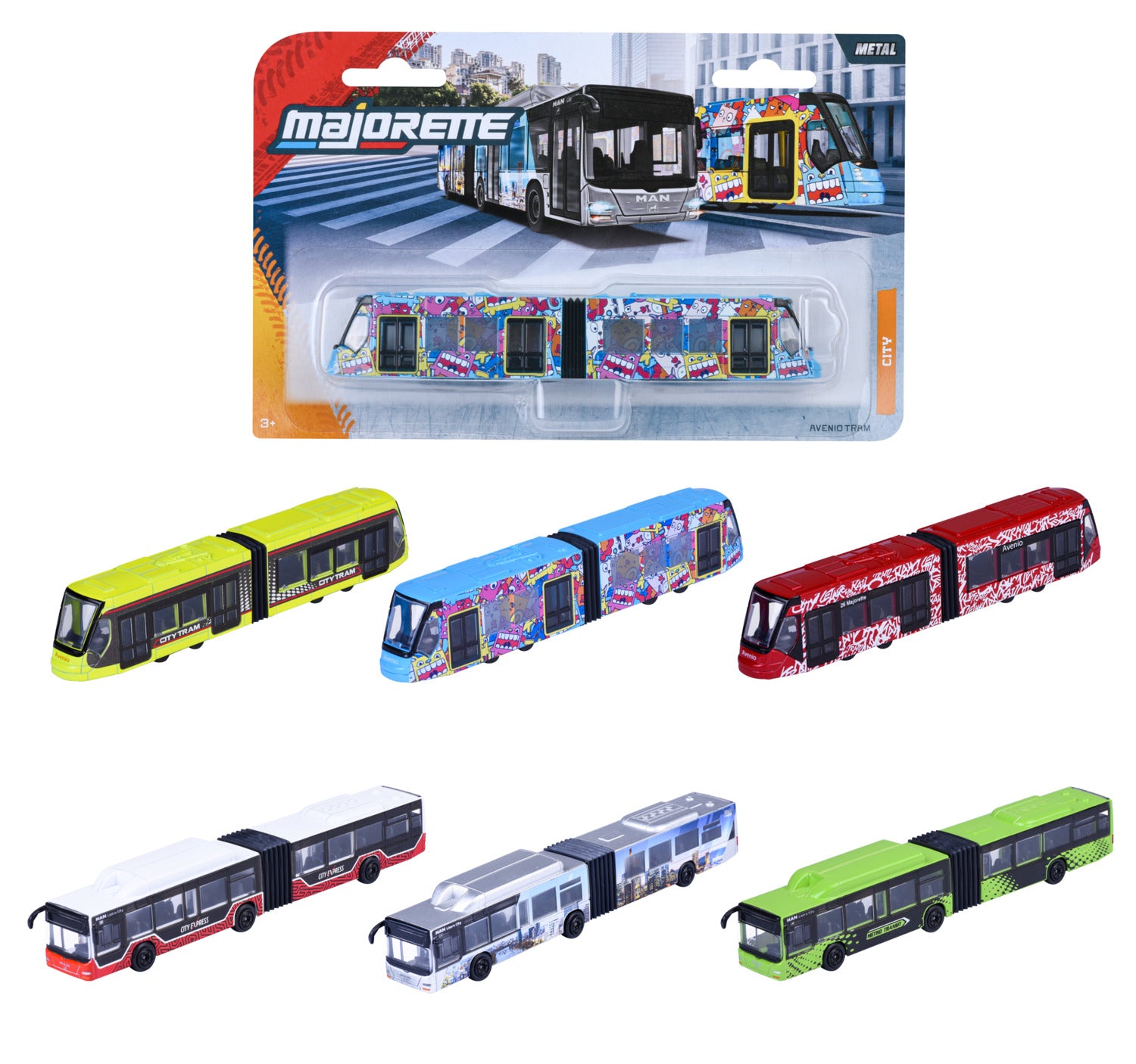 Trams and Buses (77528) - Assorted