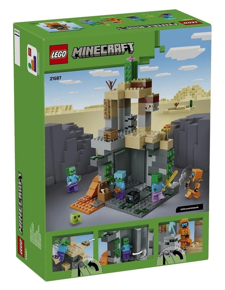 Minecraft® - Zombie Dungeon (21587) - Toot Toot Toys
