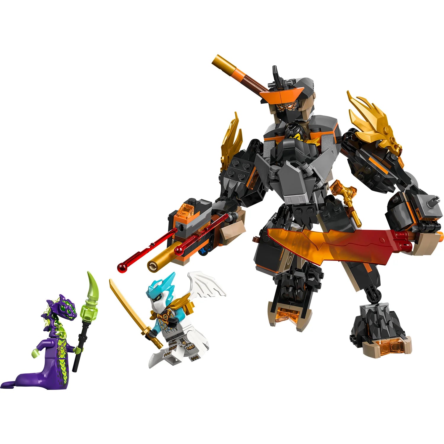 NINJAGO® - Cole’s Mission Mech & Dragon Zane (71854)