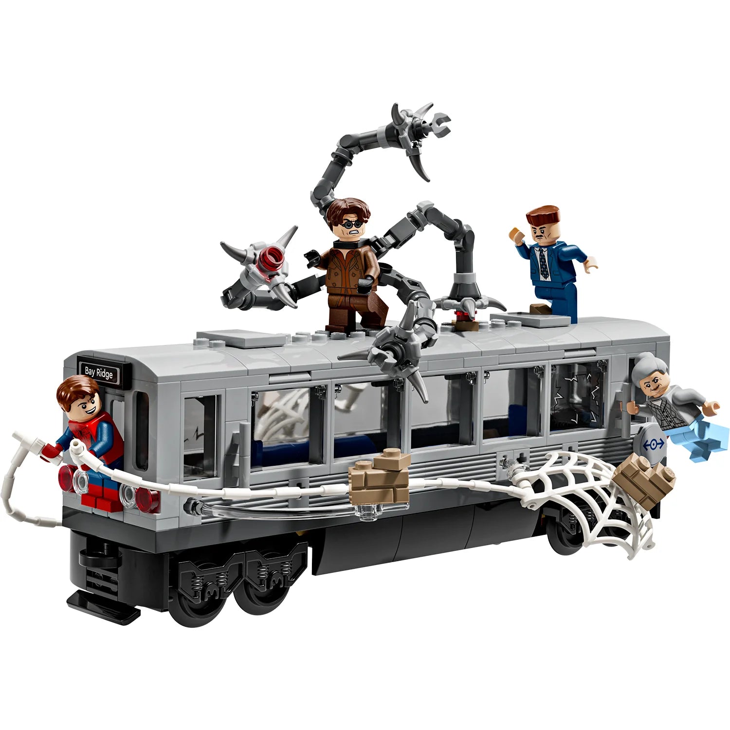 Marvel - Spider-Man vs. Doc Ock Subway Train Scene (76321)