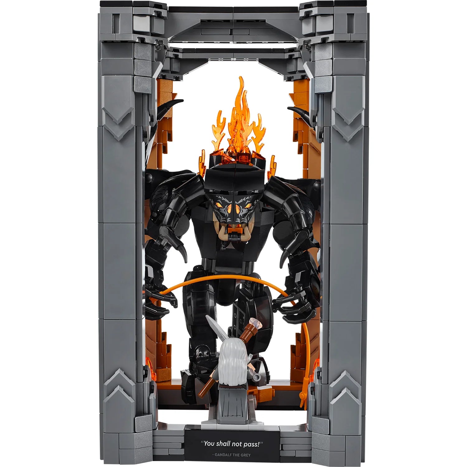 Icons - The Lord of the Rings: Balrog™ Book Nook (10367)