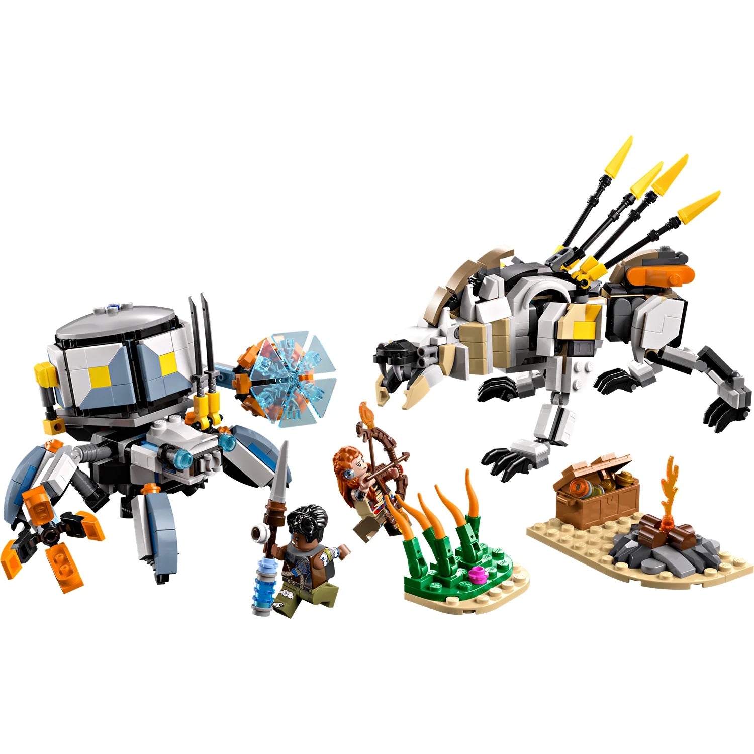 Horizon Adventures™ - Aloy & Varl vs. Shell-Walker & Sawtooth (77037)