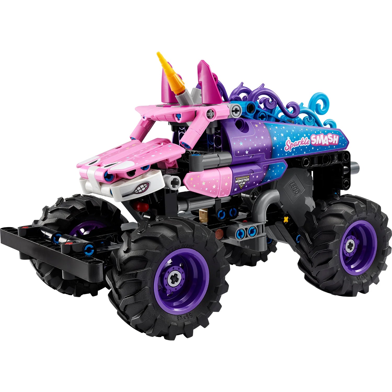Technic™ - Monster Jam™ Sparkle Smash™ Pull-Back (42220) - Toot Toot Toys