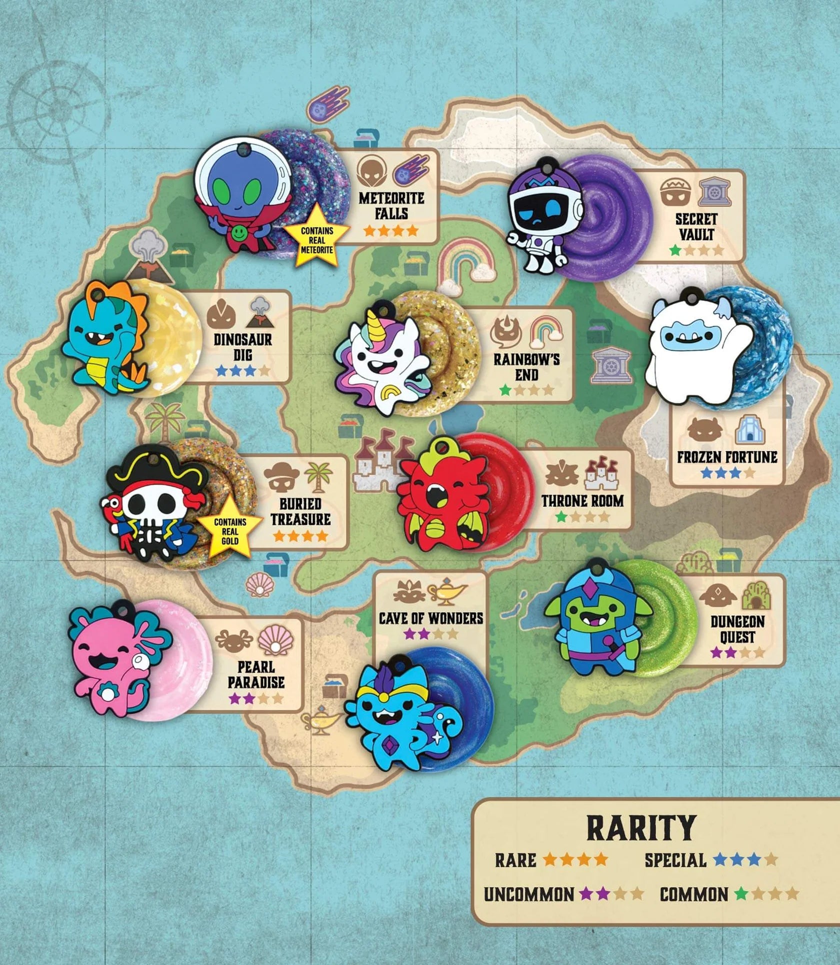 Crazy Aaron's Thinking Putty - Mini Lost Treasure Guardians Tins