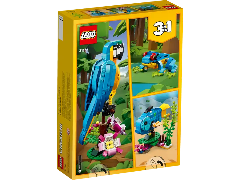 Creator 3-in-1 - Exotic Parrot (31136)