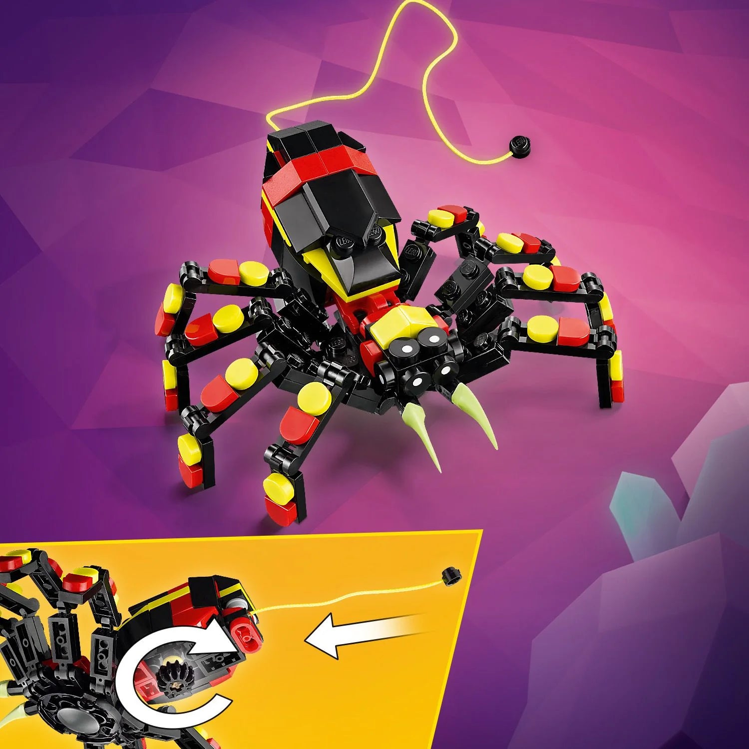 Creator 3-in-1 - Wild Animals:  Surprising Spider (31159)
