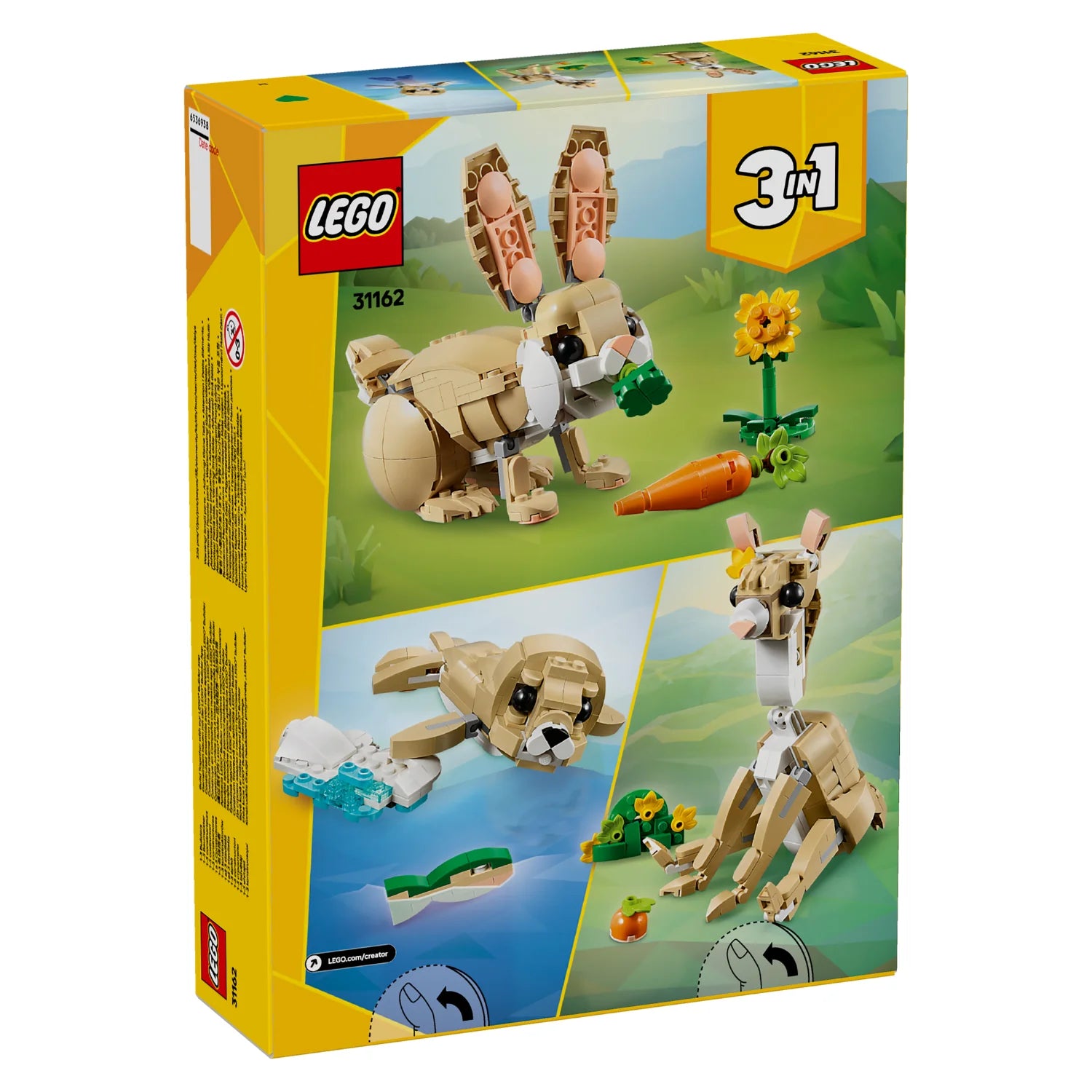 Creator 3-in-1 - Cute Bunny (31162)