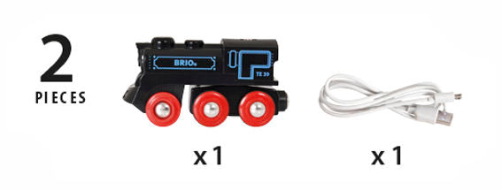 BRIO -  Rechargeable Engine with mini USB cable (33599) - Toot Toot Toys