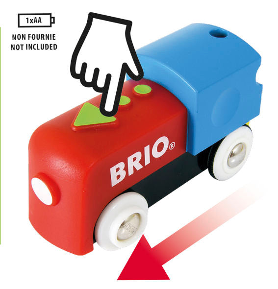 BRIO - My First Railway Battery Train Set (33710) - Toot Toot Toys