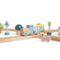 Bigjigs - Simply Scandi Woodland Animal Train Set