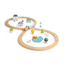 Bigjigs - Simply Scandi Woodland Animal Train Set