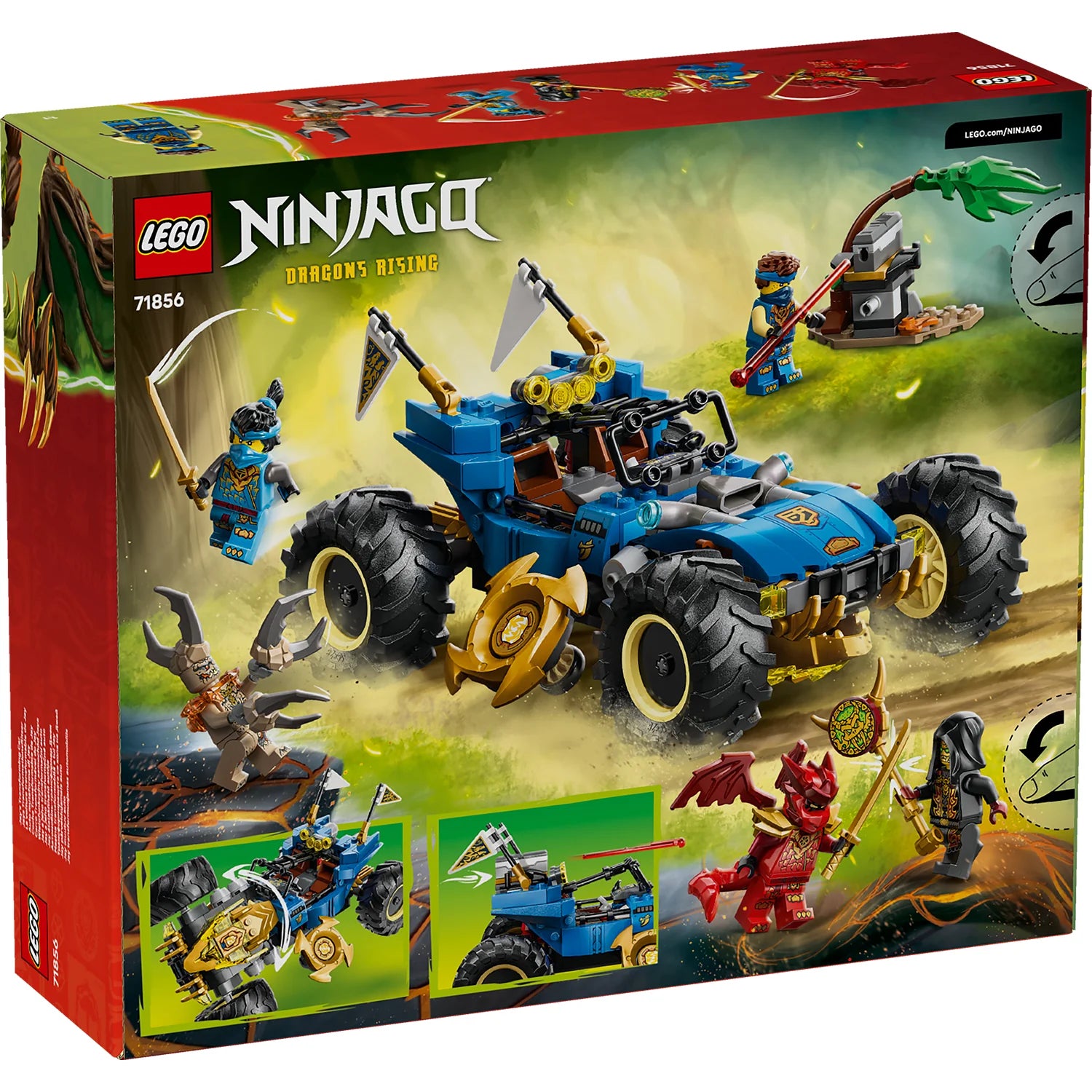 NINJAGO® - Jay’s Transforming Car (71856)