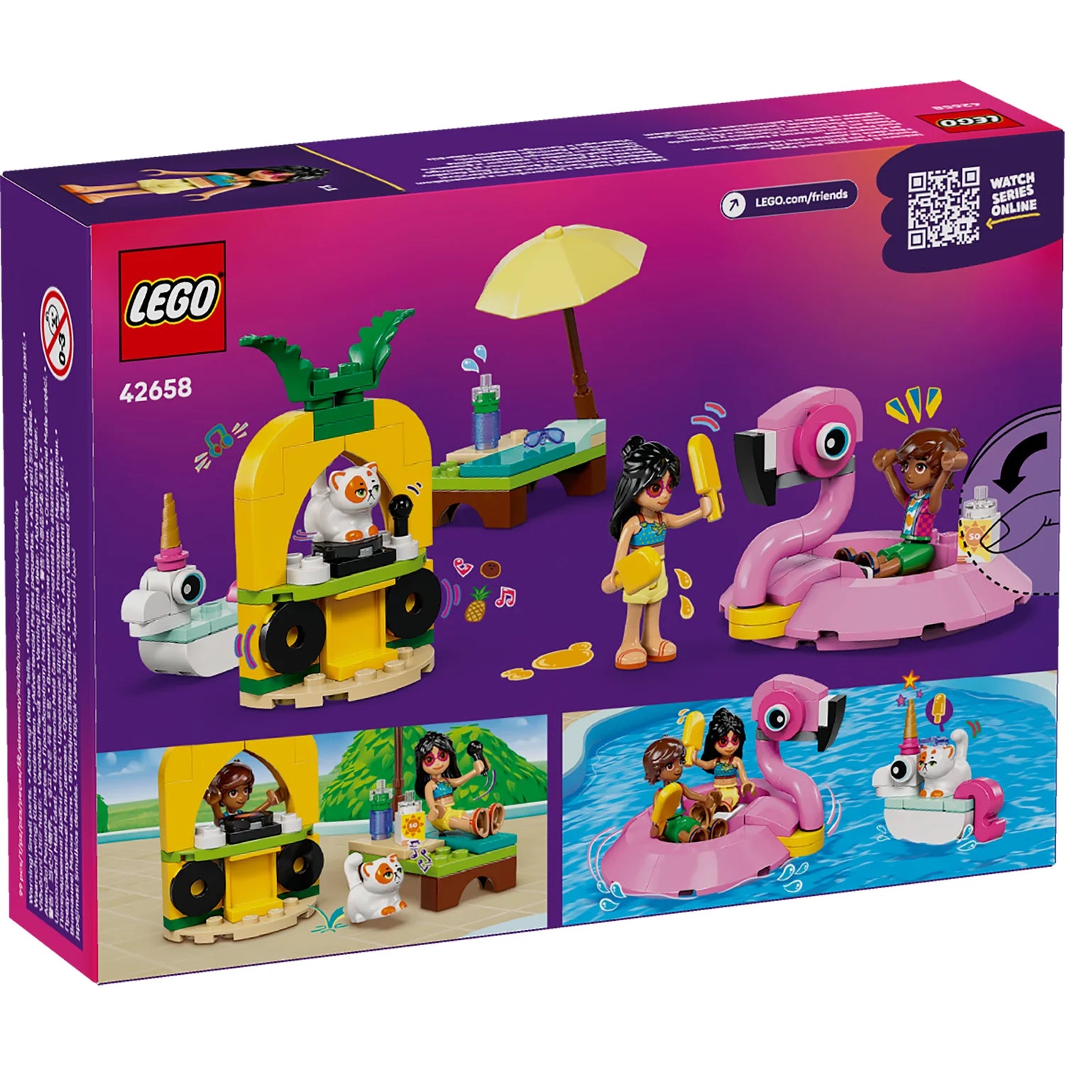 Friends - Unicorn & Flamingo Pool Party (42658)