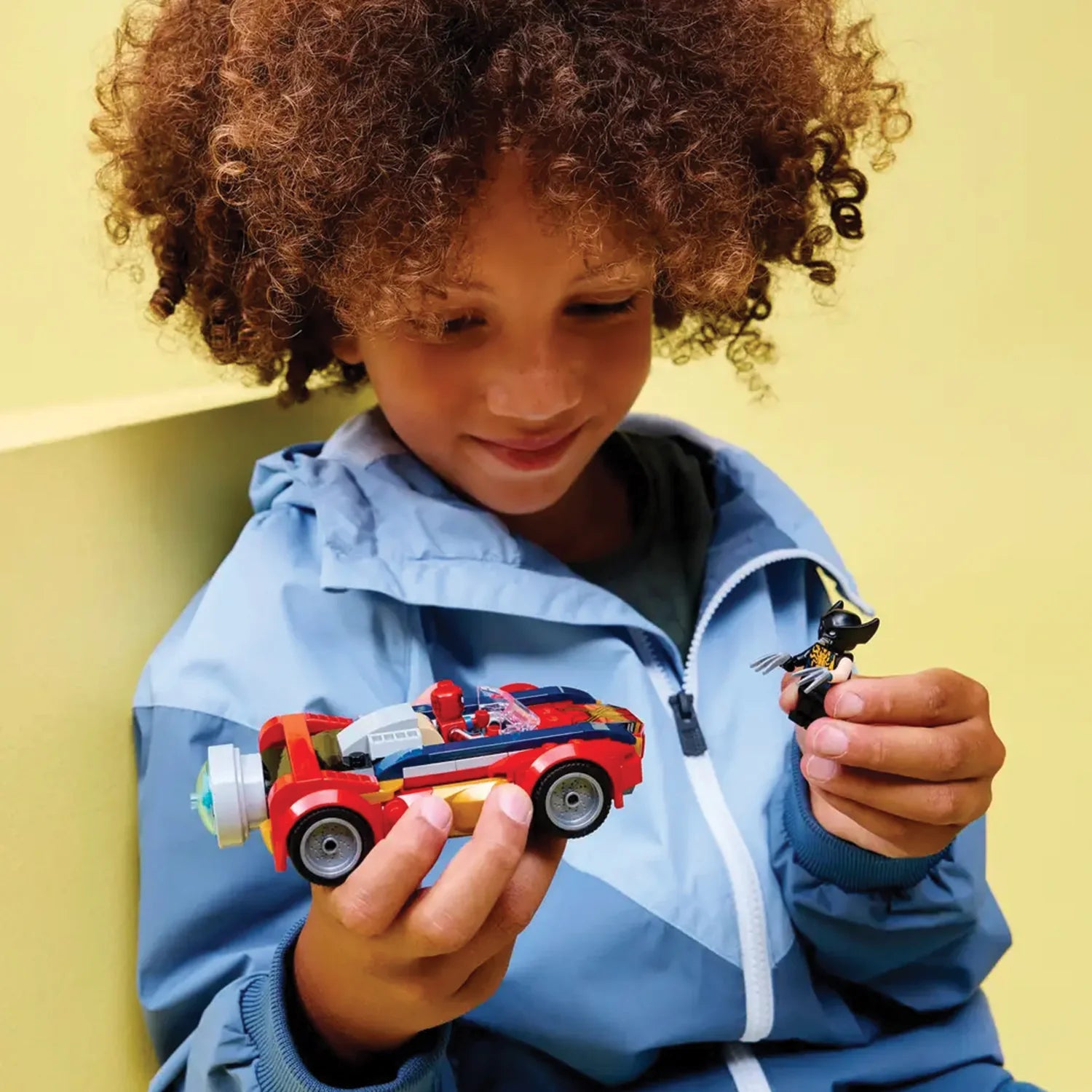 Marvel - Spider-Man Car vs. Venomized Wolverine (76336)