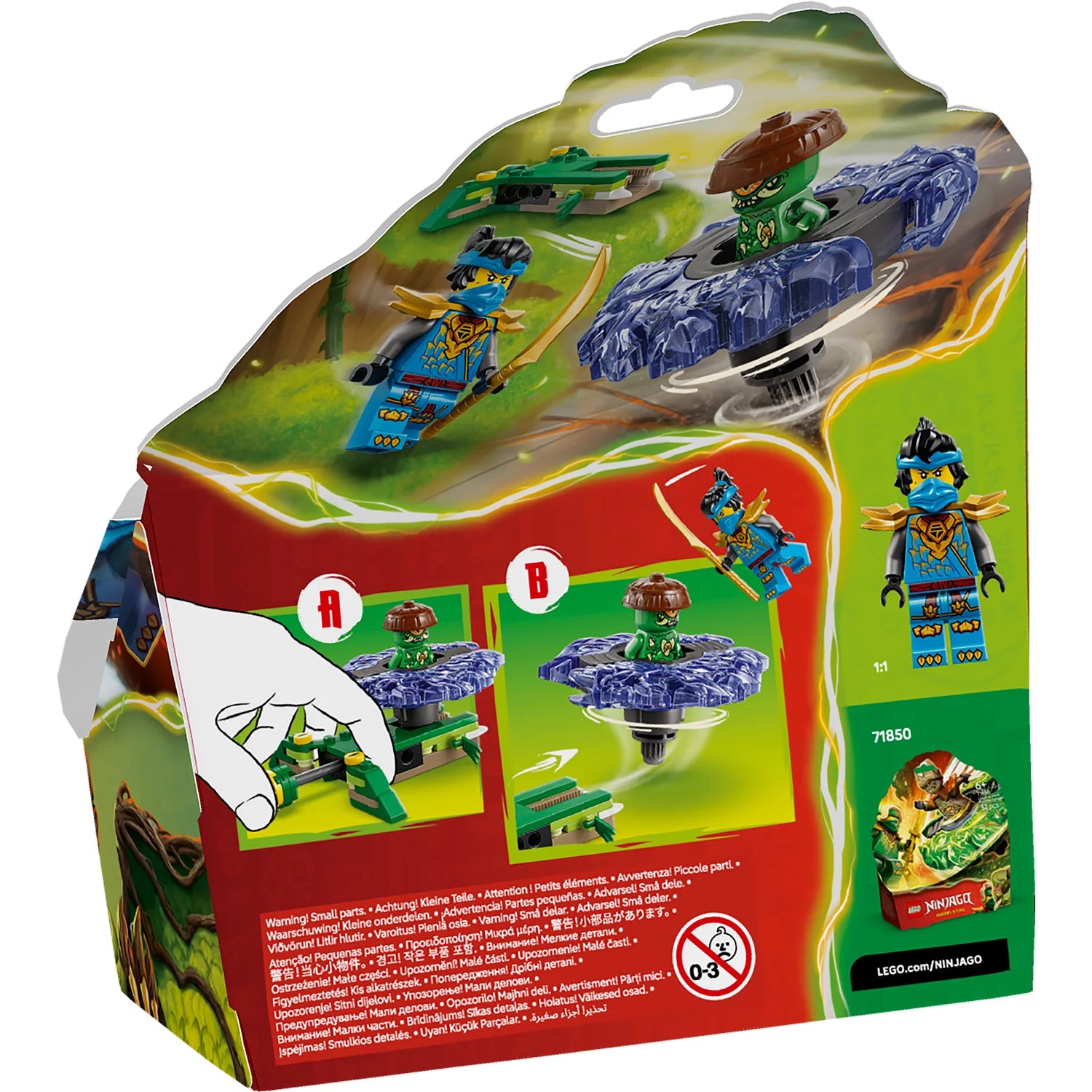 NINJAGO® - Nya vs. Mutation Monster Spinner (71849)