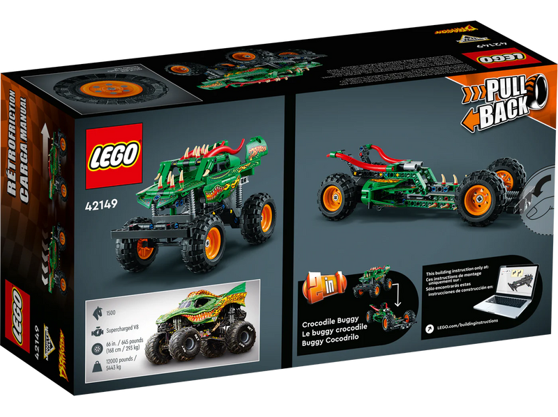 LEGO® Technic - Monster Jam Dragon (42149)