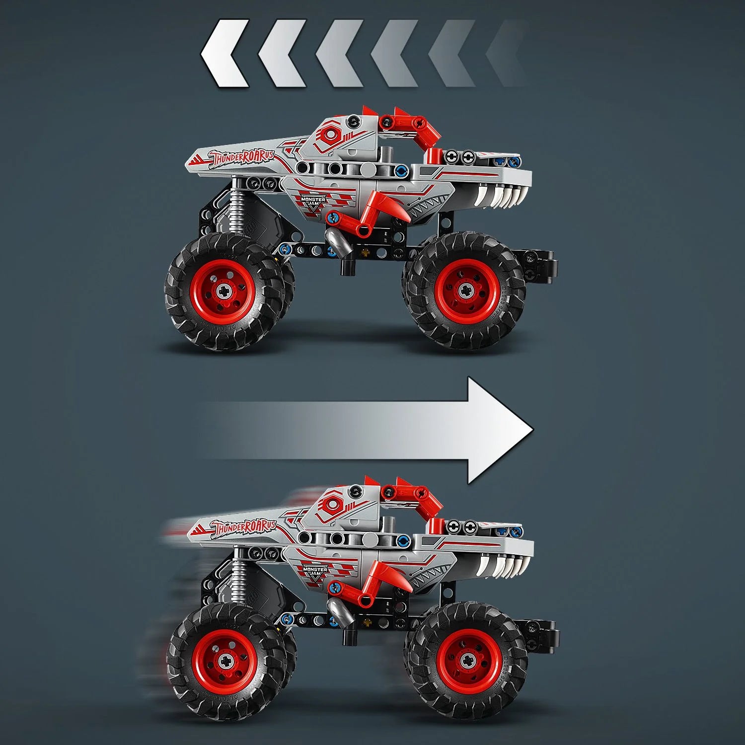 Technic™  - Monster Jam™ ThunderROARus™ Pull-Back (42200)