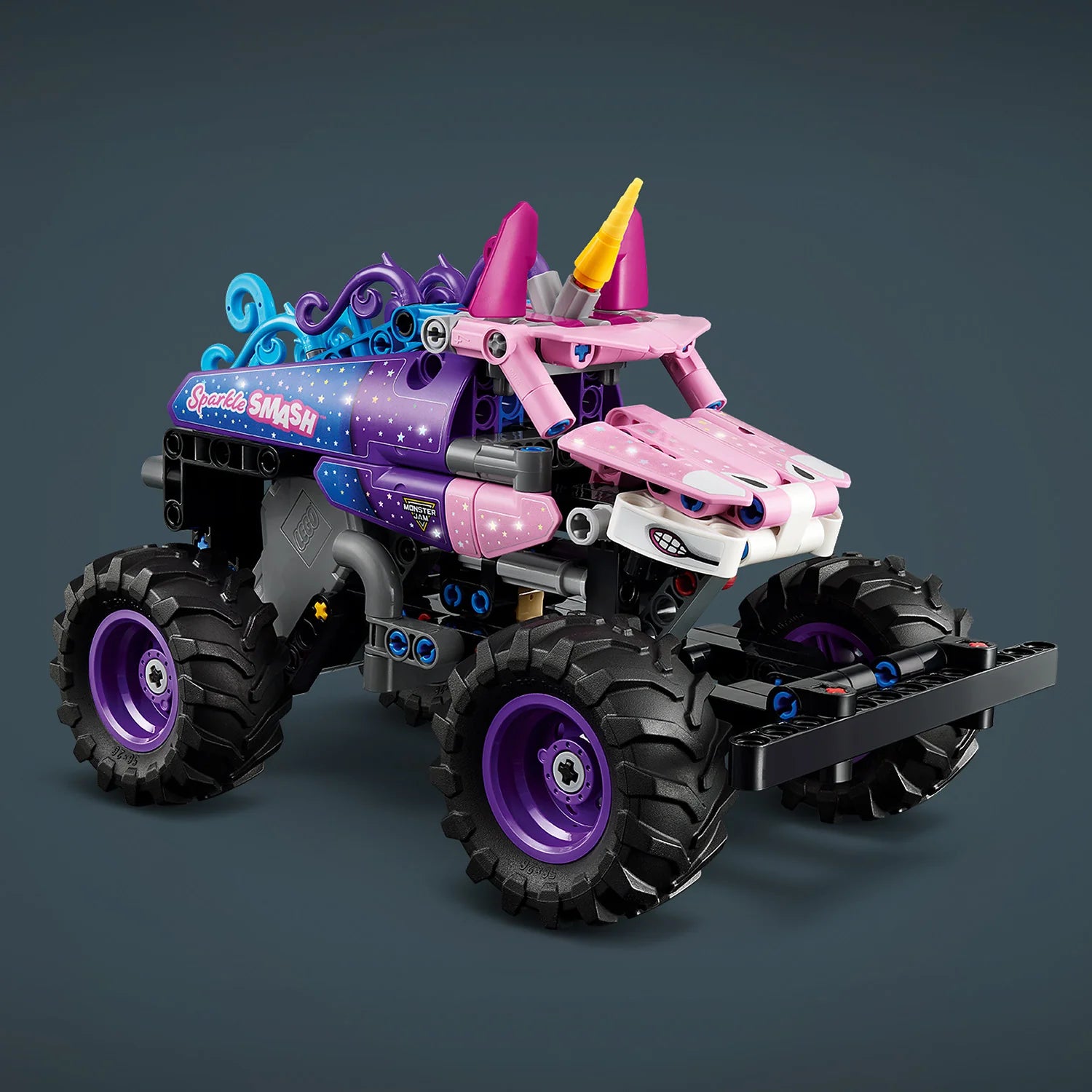 Technic™ - Monster Jam™ Sparkle Smash™ Pull-Back (42220) - Toot Toot Toys