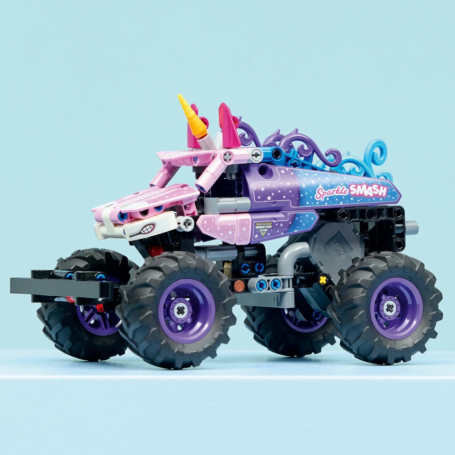 Technic™ - Monster Jam™ Sparkle Smash™ Pull-Back (42220) - Toot Toot Toys
