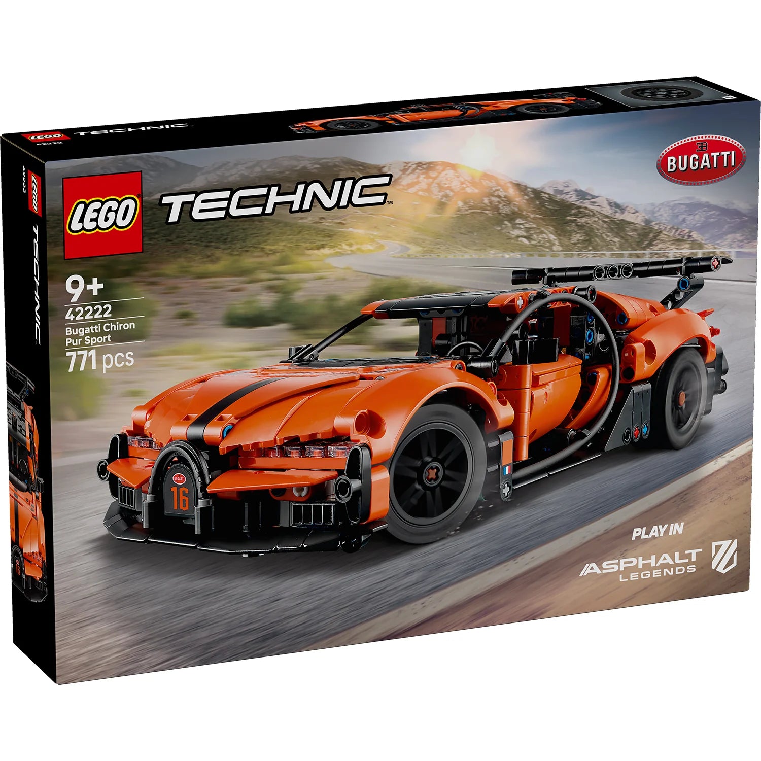 Technic™ - Bugatti Chiron Pur Sport Hypercar (42222)