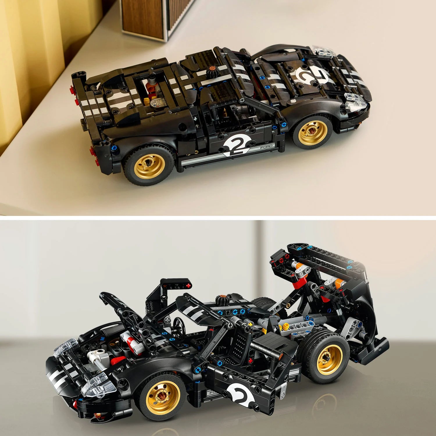 Technic™ - 1966 Ford GT40 MKII Race Car (42223)