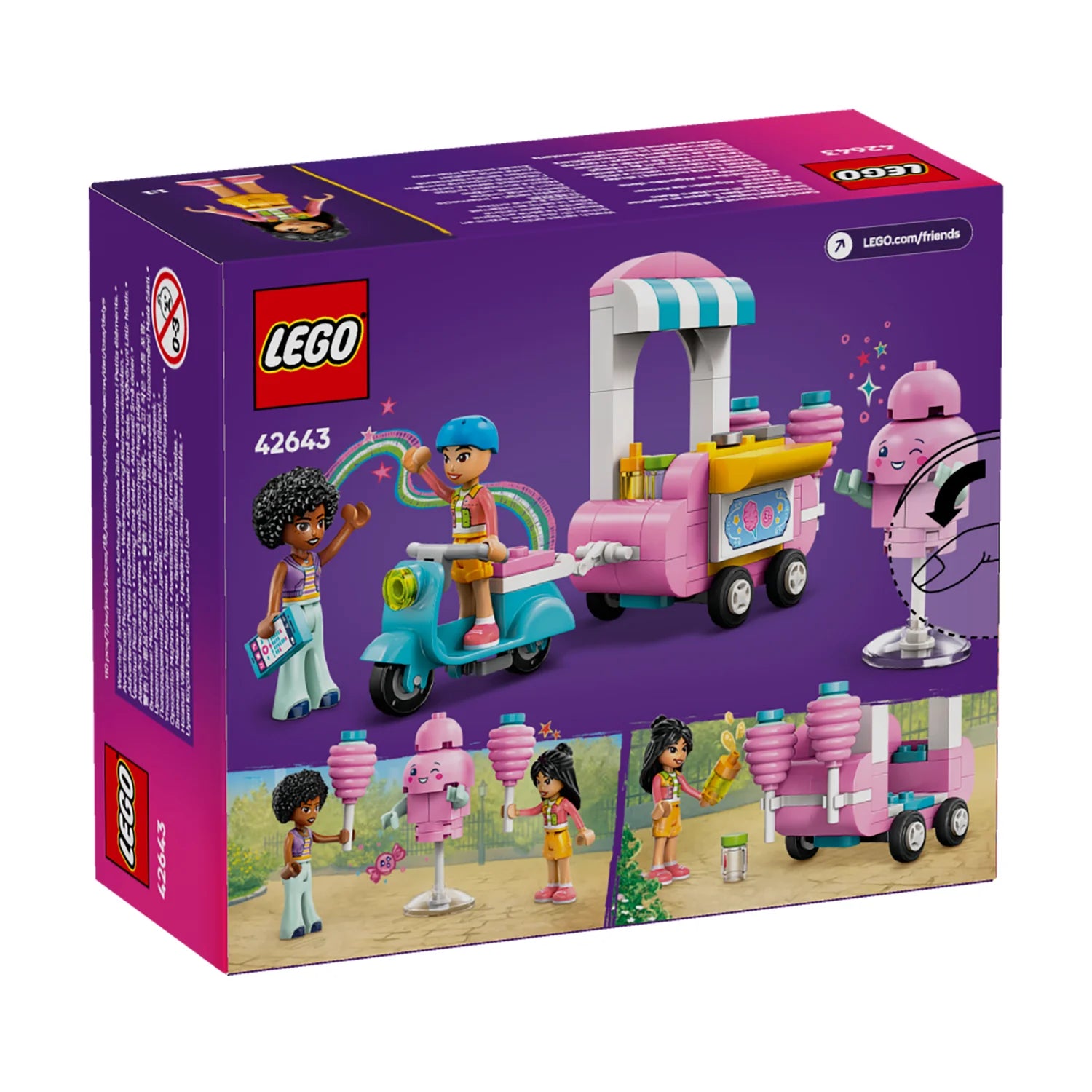 Friends - Cotton Candy Stand and Scooter (42643)