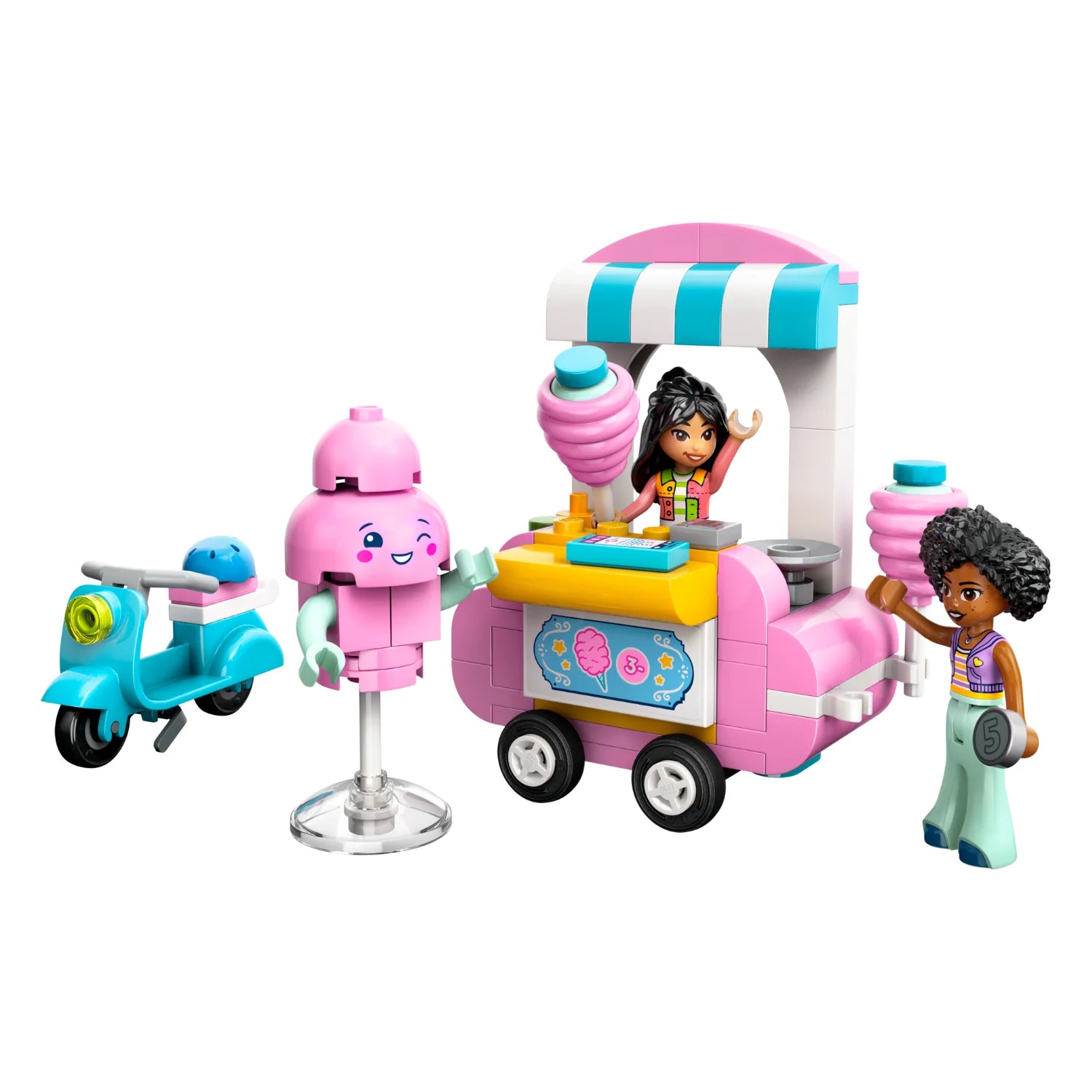 Friends - Cotton Candy Stand and Scooter (42643)