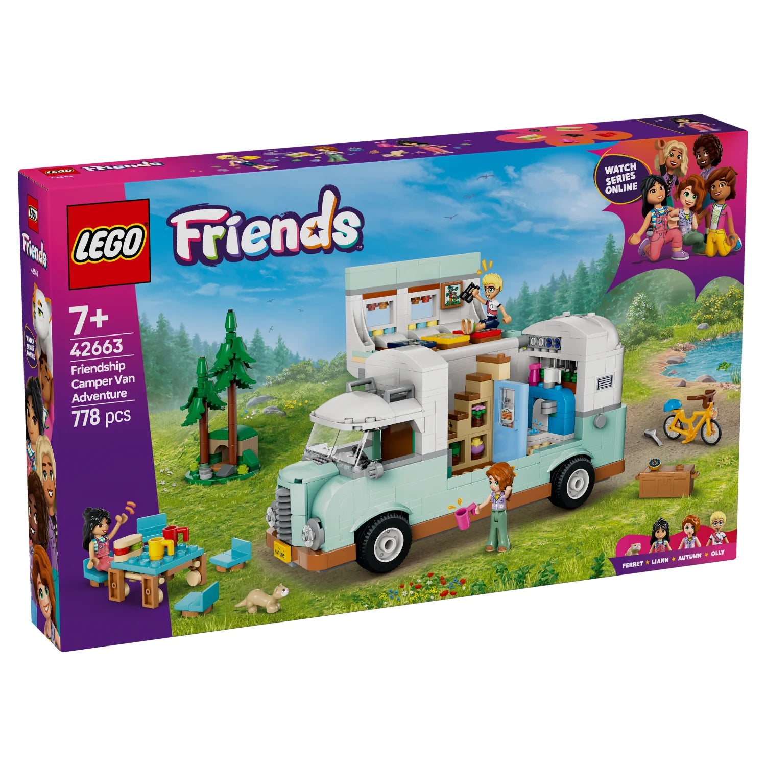 Friends - Friendship Camper Van Adventure (42663)