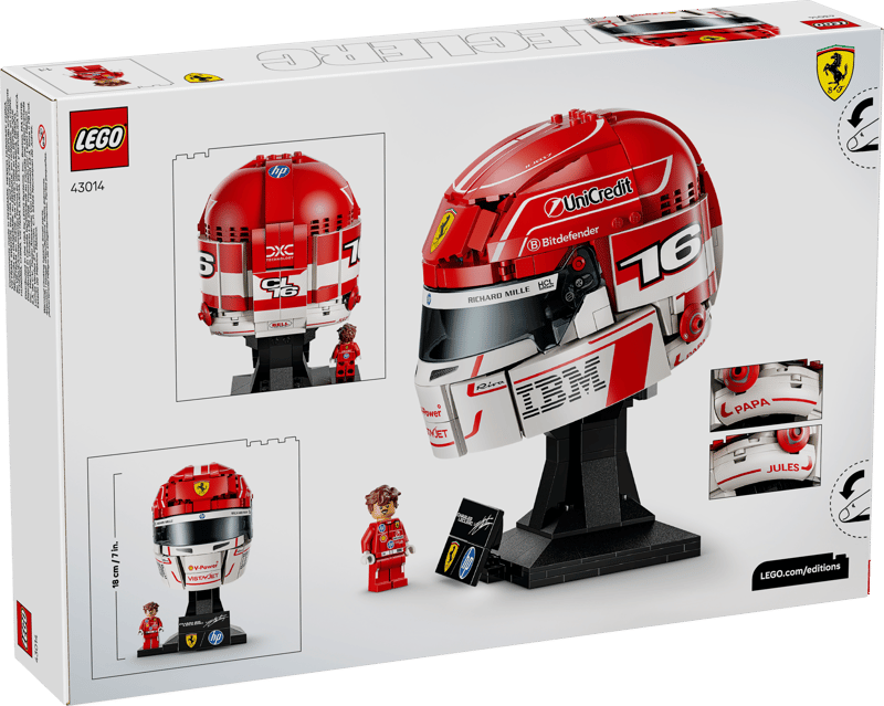 Editions - Scuderia Ferrari HP Charles Leclerc Helmet (43014)