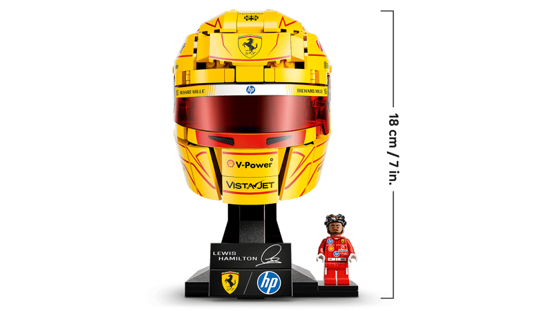 Editions - Scuderia Ferrari HP Lewis Hamilton Helmet (43022)